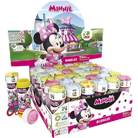 Σαπουνόφουσκες Bubble World Minnie σε διάφορα σχέδια - Ανακάλυψε Σαπουνόφουσκες με τους αγαπημένους σου ήρωες για τέλειο παιχνίδι από το Oikonomou-shop.gr.